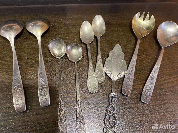 Столовые приборы мельхиор