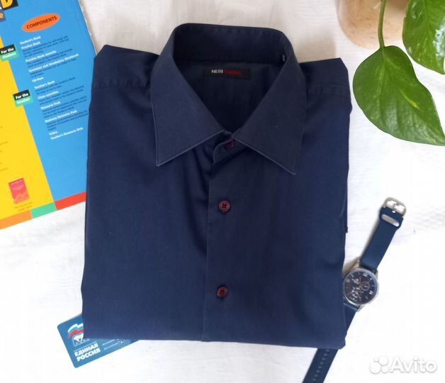Рубашка мужская 54 56 Италия