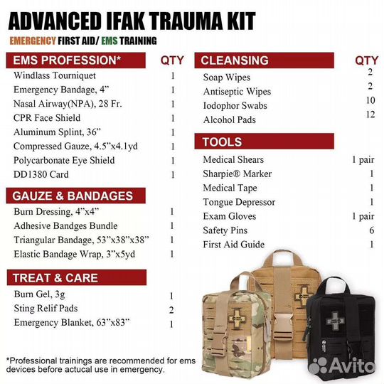 Аптечка тактическая армейская