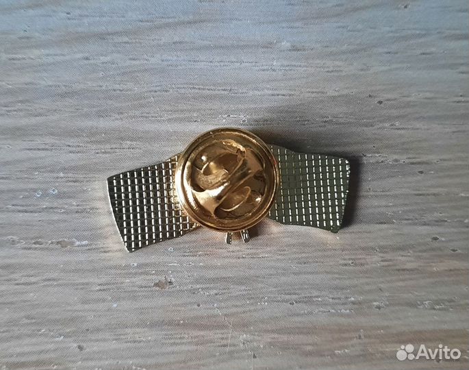 Значок Россия-сша(пин)