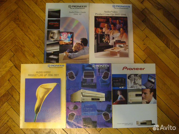 Аудио каталоги Pioneer TAD