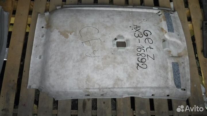 Обшивка потолка Hyundai Getz 2002-2011