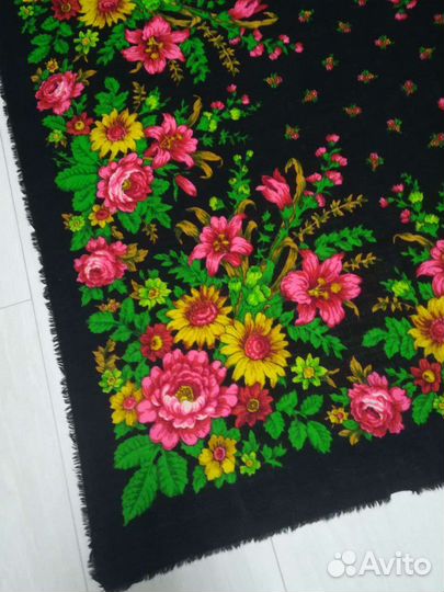 Винтажный платок 50-е г