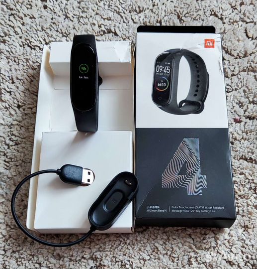 Фитнес-браслет xiaomi Mi Band 4 Black