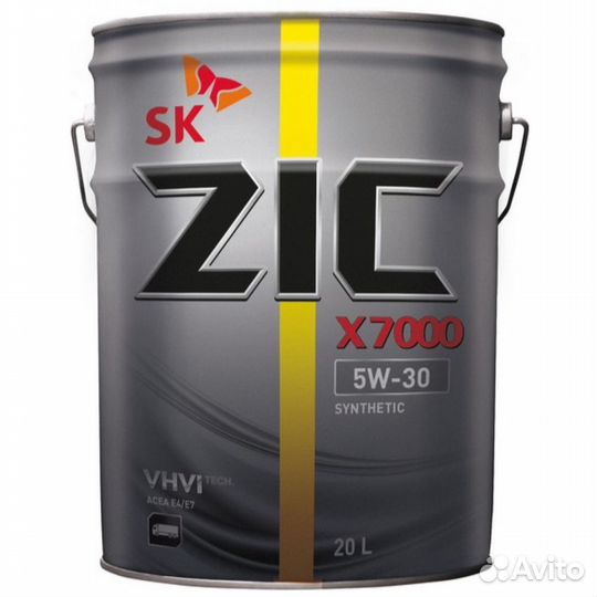 ZIC X7000 AP (X7000) 5W30 20л. Арт. 192605