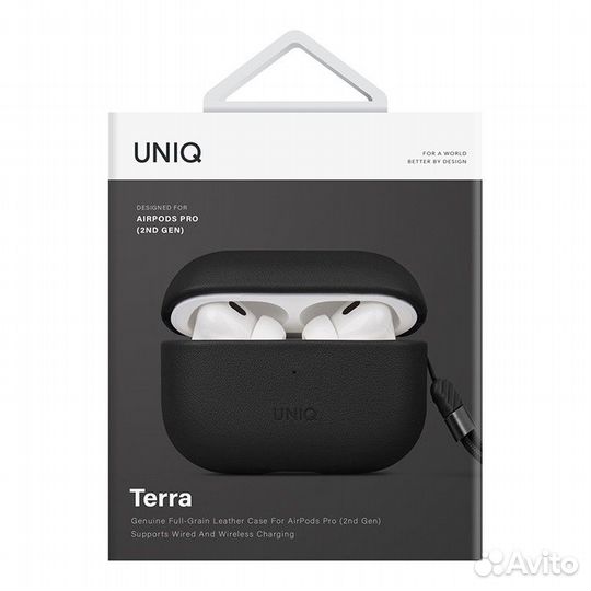 Чехол Uniq Terra Genuine Leather для AirPods Pro