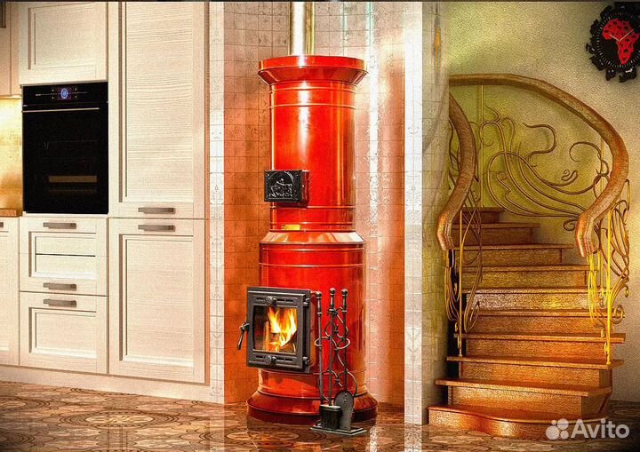 Печь отопительно варочная 