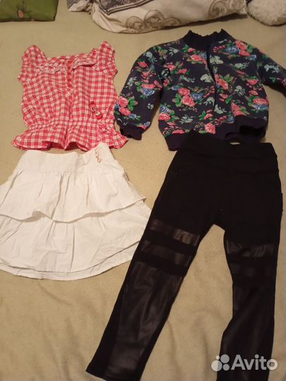 Вещи пакетом на девочку 92 98