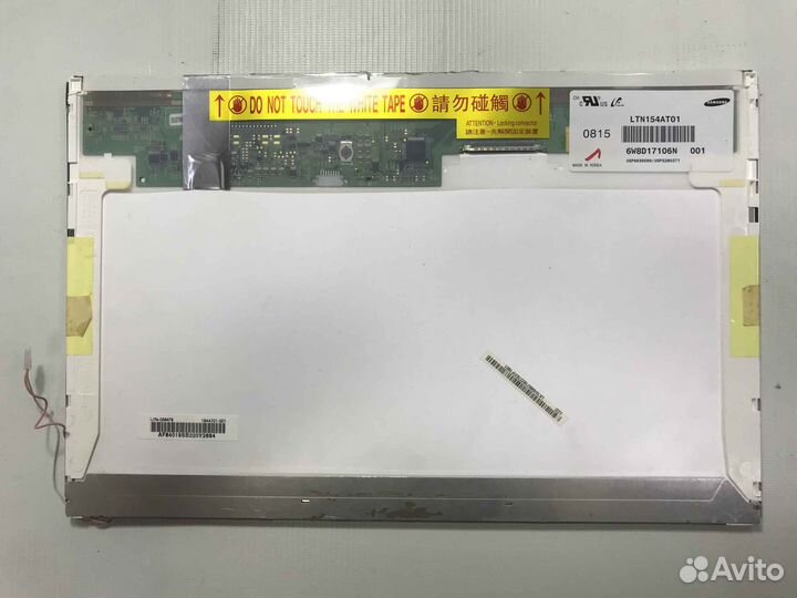 Матрица 15.4 1280x800 wxga 1 лампа (1 ccfl)