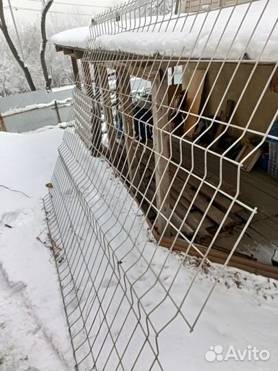 3Д сетка на забор