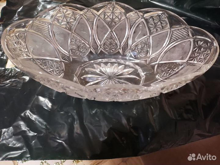 Вазы хрустальные