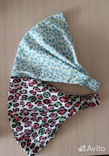 Косынка на резинке трикотажная