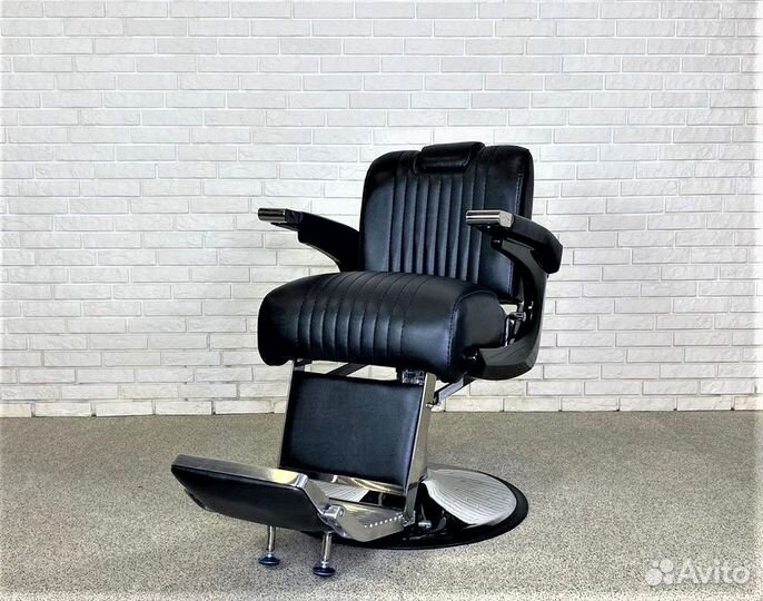 Барбер кресло Portland Black