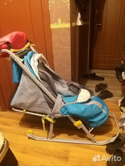 Коляска санки