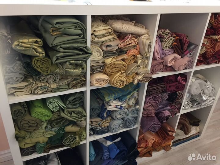 Куски ткани для творчества, подушек и пр