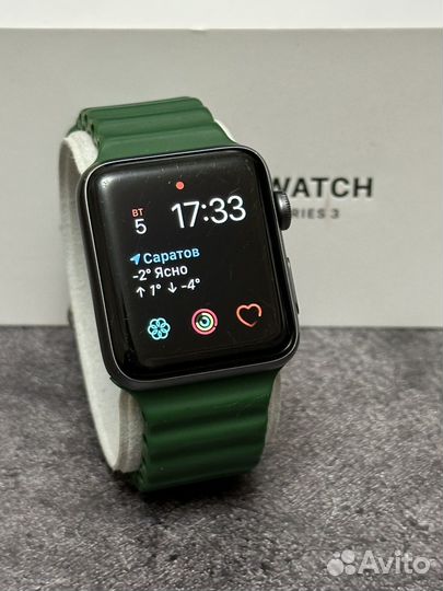 Часы apple watch 3 42mm акб 85