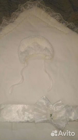 Конверт, одеяло, плед на выписку осень-весна