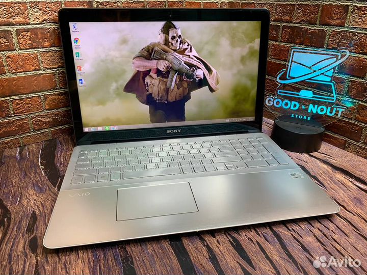 Топовый Sony i7 GeForce 4GB Full HD подсветка