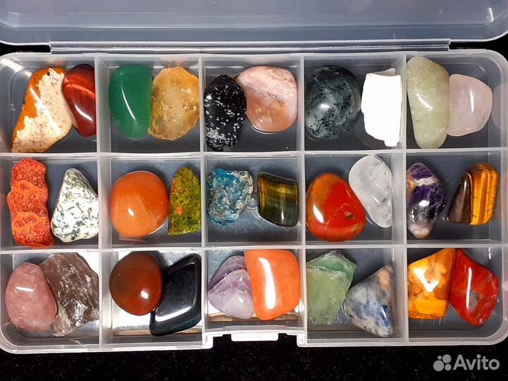 Коллекция камней-минералов