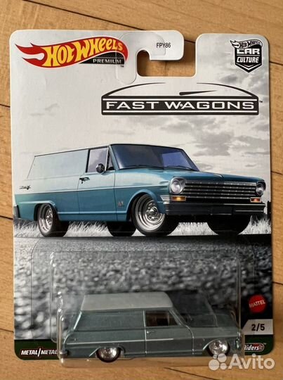 Набор Hot wheels Fast Wagons