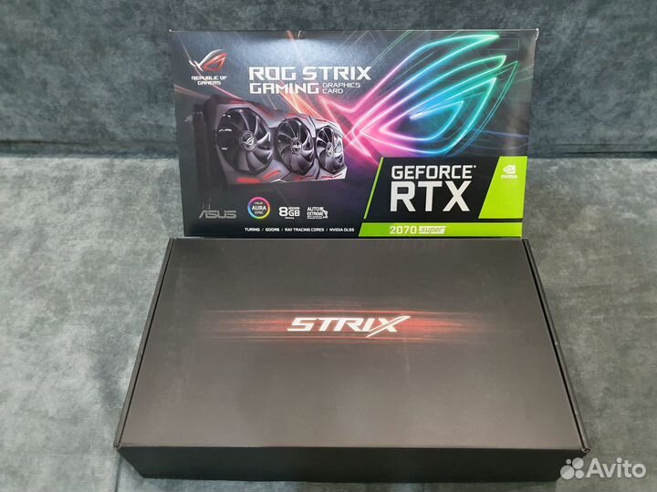 Видеокарта asus ROG GeForce RTX 2070 Super 8Gb