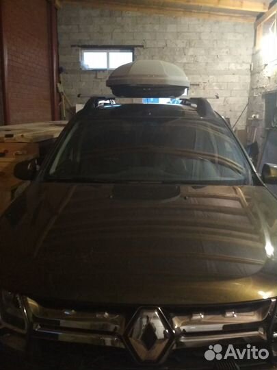 Автобокс на крышу Ветлан 400 л на Citroen C4 седан