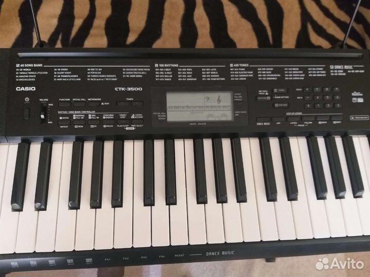 Синтезатор Casio CTK-3500 со стойкой