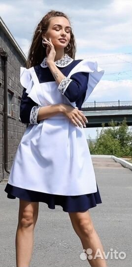 Школьный фартук на выпускной