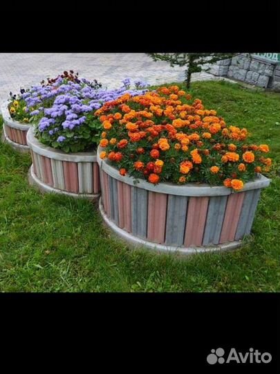 Тротуарная плитка, бордюры