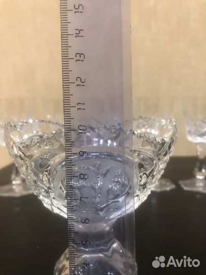 Конфетница/ креманка хрусталь СССР