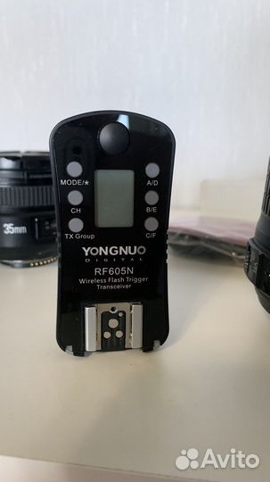 Nikon D5100 + 35 мм портретник и набор всыпшки