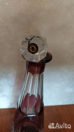 Графин хрустальный СССР