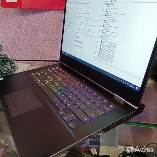 Ноутбук игровой lenovo legion Y740-15irhg/intel co