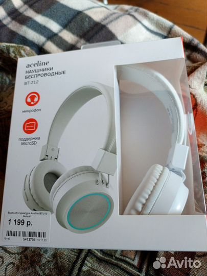 Беспроводные наушники bt-212