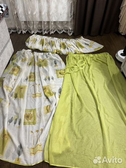 Тюль для кухни бу