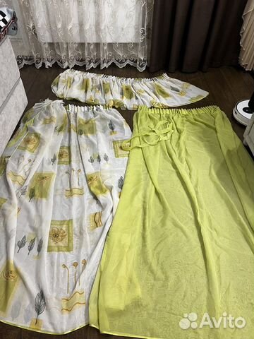 Тюль для кухни бу