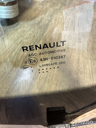 Renault kaptur лобовое стекло
