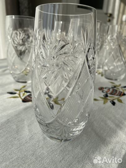 Хрустальные стаканы