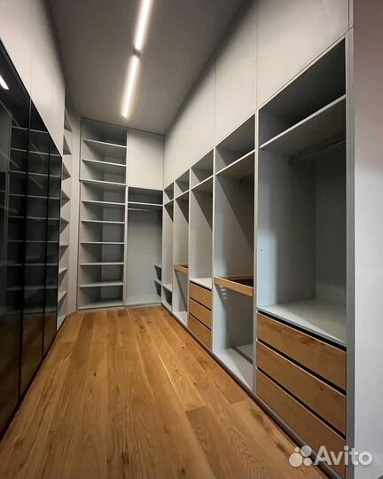 Гардеробная как IKEA