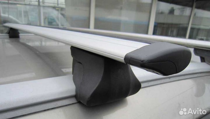 Багажник на интегрированные рейлинги с аэро дугами