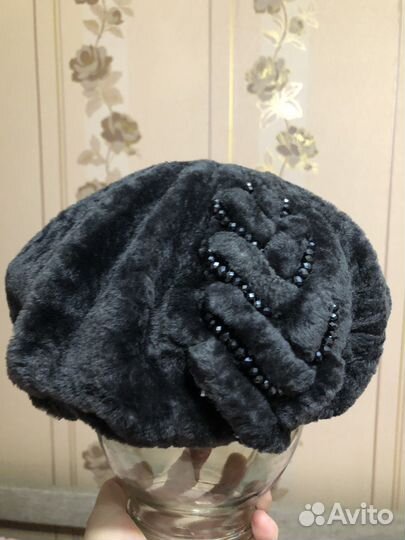 Берет из овчины