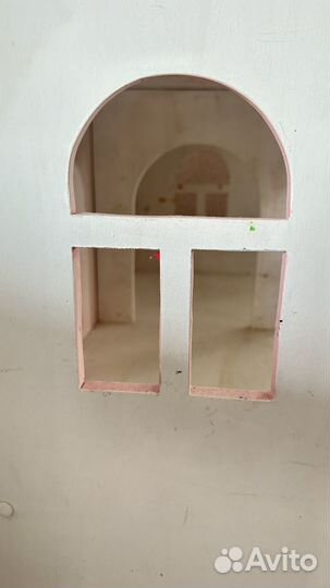 Детский домик для кукол деревянный