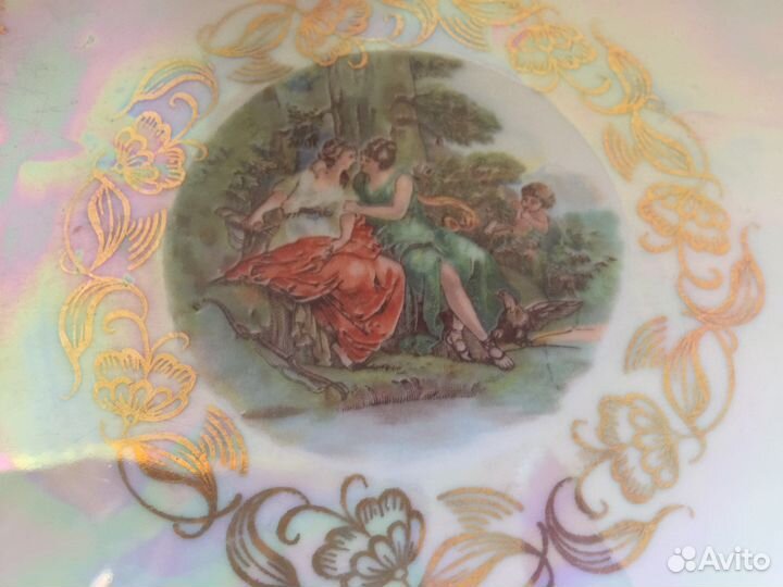 Блюдо большое фарфор Oscar Schlegelmilch