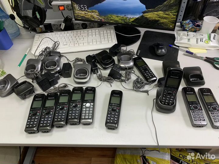 Телефонные трубки Panasonic комплект