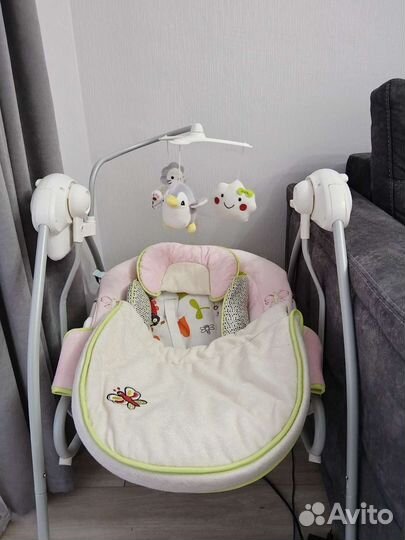 Детские электронные качели