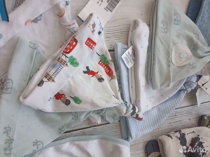 Новые набор шапок/ панамки для мальчиков Next