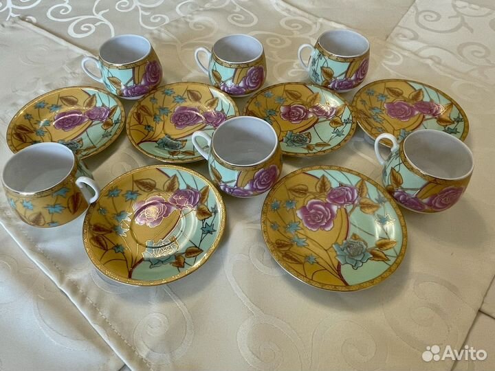 Сервизы чай/кофе, тарелочки