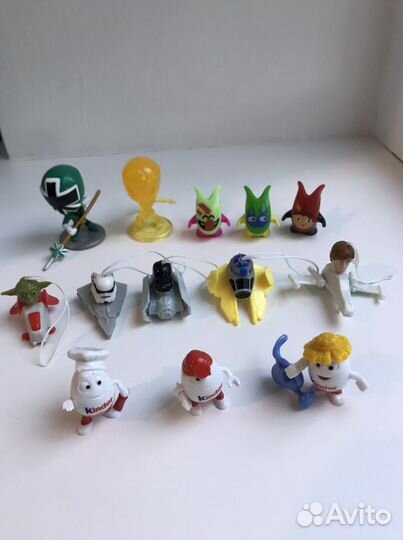 Игрушки из киндера kinder surprise