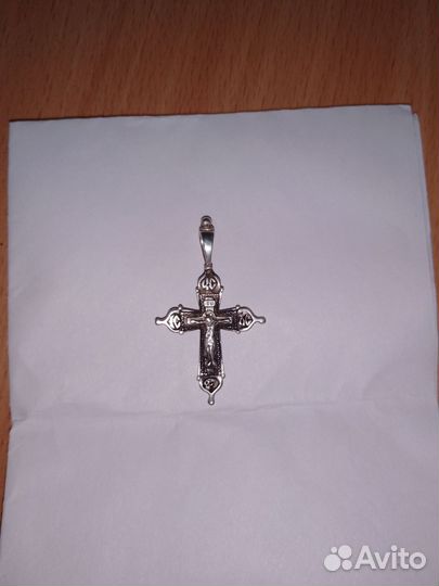 Серебряный крест (найден)