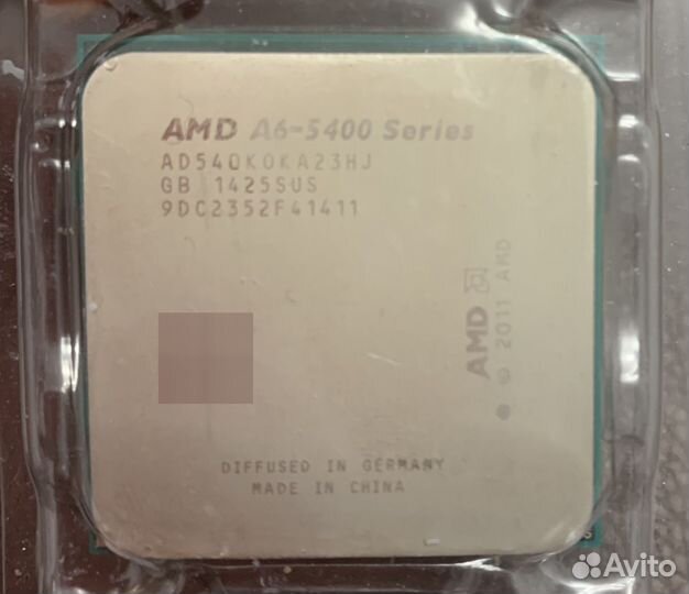 Процессор amd a6-5400 series